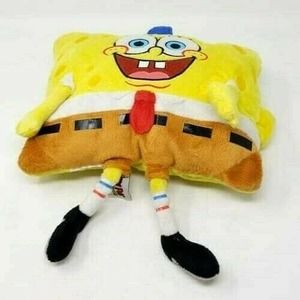 SpongeBob SquarePants Pee-Wee Nickelodeon 2011 Pillow Pets Plush Stuffed 11"